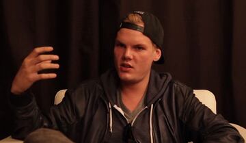 Avicii, durante una entrevista.