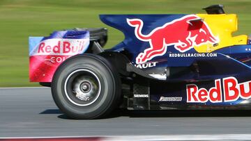 La aleta de tibur&oacute;n que Red Bull se sac&oacute; de la manga en 2008.