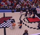 Creatividad sin límites: el tiple de Lillard hecho en Lego