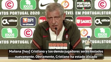DT de Portugal y el detalle que revela cómo está Cristiano tras conocer su positivo