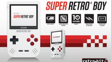 Super Retro Boy, la portátil 3 en 1 definitiva para nostálgicos