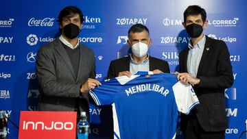 Mendilibar, en su presentaci&oacute;n