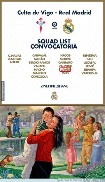 Los mejores memes del Celta - Real Madrid