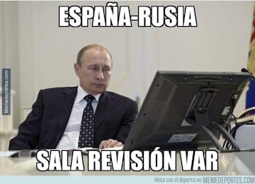 Los mejores memes del España-Rusia