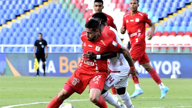 América prolonga su invicto ante un Santa Fe que piensa en Copa