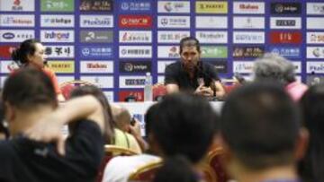 Simeone: "En el Atlético existe una comunión perfecta"