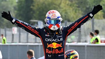 Max Verstappen, tras ganar el GP de Italia 2025