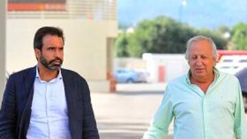 <b>NUEVO ORGANIGRAMA. </b>De izquierda a derecha: Pedro Terrasa y Jaume Cladera, ayer.