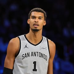 Wembanyama sends fans into a spin as he hints at record season hopes