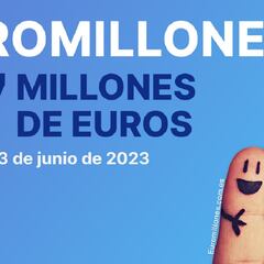 Euromillones: comprobar los resultados del sorteo de hoy, viernes 23 de junio