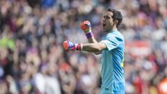 Claudio Bravo es el tercer mejor arquero de ligas europeas