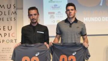 Carles Castillejo (Izqda.), a por su segundo título. Marc Alcalá (Der.) a consolidarse en la Jean Bouin.