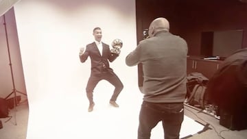 El 'making of' de la entrega del Balón de Oro a Cristiano