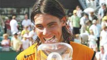 <b>HAMBRE DE TRIUNFO EN SUECIA. </b>El hambre de títulos de Rafa Nadal no se saciará con el trofeo de Bastad.