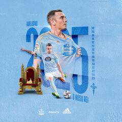 Oficial: Iago Aspas renueva hasta 2025