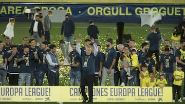 27/05/21 ALEGRIA CELEBRACION CAMPEONES EUROPA LEAGUE 2021 RUA VILLARREAL  ESTADIO DE LA CERAMICA FERNANDO ROIG
   PUBLICADA 28/05/21 NA MA13 1COL