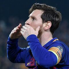 Messi: "El gol 100 es una alegría pero sufrimos; un partido duro"