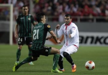 Lorenzo Reyes: 2 goles en Betis (España) y Almería (España).