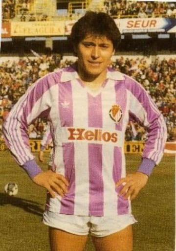 El delantero salió campeón de la Copa de la Liga con el Valladolid en el 1983-1984. Disputó ocho partidos y anotó solo un tanto.