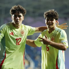 La Masia se exhibe con La Rojita