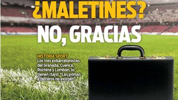 Neymar y los maletines de Granada, en la prensa catalana