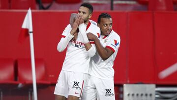 En Nesyri celebra su gol.