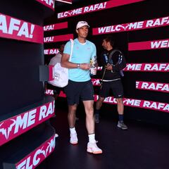 Nadal ya se prepara para el Mutua Madrid Open