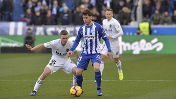 Ibai Gómez ha jugado 92 partidos con el Alavés.