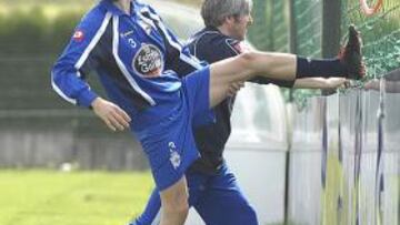 Filipe da un paso más y se entrena por primera vez en el campo de juego