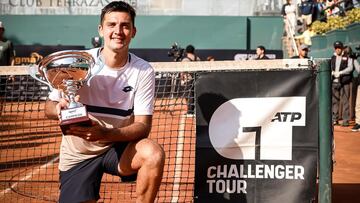 Barrios da el salto en el ranking ATP tras su título en Perú y se acerca a Garin: pelea abierta en Montevideo