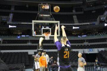 Suns y Mavericks ya entrenaron en la Arena Ciudad de México