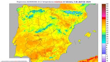 AEMET vaticina termómetros “en claro ascenso” antes de la borrasca Olivia