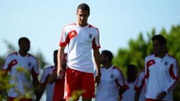 El delantero español del Benfica, Rodrigo.