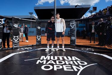 Carlos Alcaraz e Ilia Topuria.