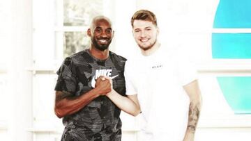 Doncic aprende "la mentalidad de Kobe Bryant" junto a él