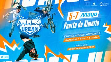 BMX, Scooter y Breaking en el cartel del primer Andaluc&iacute;a Urban de Almer&iacute;a. 