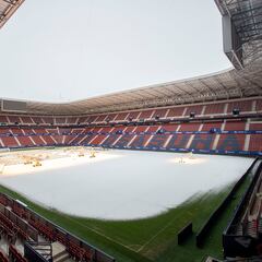Las previsiones de nieve cambian los planes de Osasuna