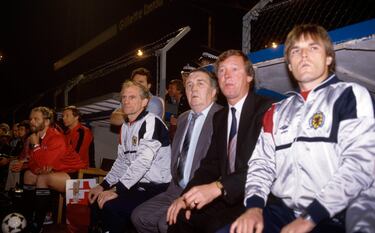 Ferguson dirigió a la selección escocesa entre 1985 y 1986.
 