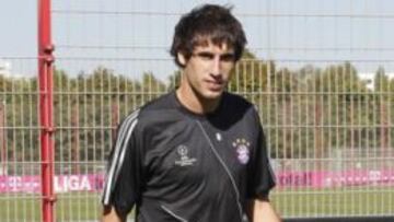 Imagen de archivo de Javi Martínez, en un entrenamiento.
