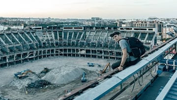 Temerario y absurdo: se juegan la vida para colarse en un Calderón medio derruido y subirlo a Youtube