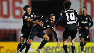 El equipo paulista, bajo el importante patrocinio de Red Bull, aún no ha perdido tras nueve fechas y en la última logró un gran triunfo sobre Sao Paulo.