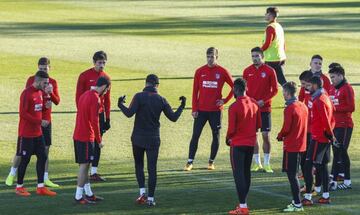 Simeone and his Atleti squad