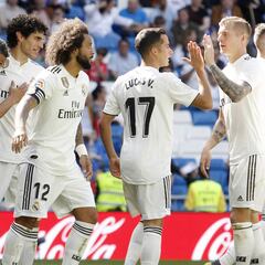 1x1 del Madrid: goleó Mariano, lució Brahim e ilusionó Vinicius