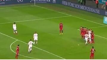 James al estilo Maracaná: Zurdazo al ángulo y golazo