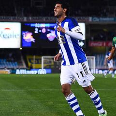 La carrera de Carlos Vela en el fútbol de España