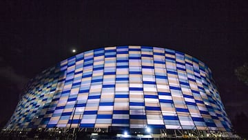 General View during the game Puebla vs Guadalajara, corresponding to Round 13 of the Torneo Apertura 2023 of the Liga BBVA MX, at Cuauhtemoc Stadium, on October 20, 2023.
<br><br>
Vista General durante el partido Puebla vs Guadalajara, correspondiente a la Jornada 13 del Torneo Apertura 2023 de la Liga BBVA MX, en el Estadio Cuauhtemoc, el 20 de Octubre de 2023.