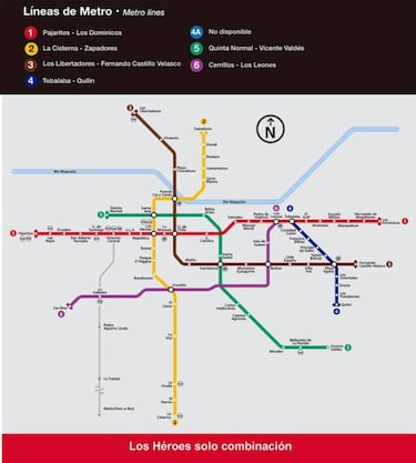 Metro de Santiago hoy: horarios y estaciones de metro operativas