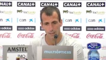 Patxi Puñal en rueda de prensa.