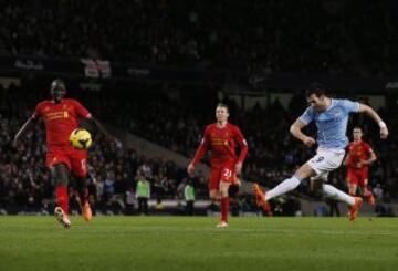 Manchester City - Liverpool Gol de Alvaro Negredo