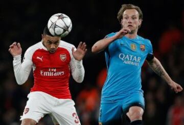 Coquelin y Rakitic.